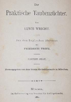 Bild Nr.1: 142-2057 Schmidt,C.G.: (Zoologie, Vögel, Tauben)