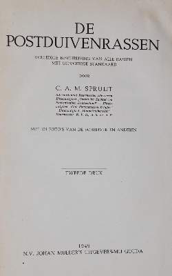 Bild Nr.4: 142-2058 Spruijt,C.A.M.: (Zoologie, Vögel, Tauben)