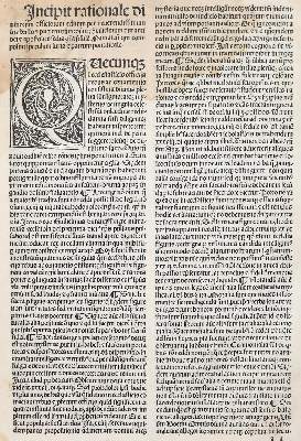 Bild Nr.1: 142-211 Duranti, Guillelmus.: (Inkunabeln)