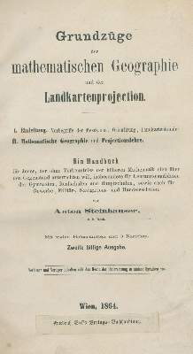 Bild Nr.1: 142-2117 Wanka,J.v.: (Verschiedene Gebiete - Varia, Kartographie)