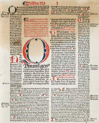 Bild Nr.1: 142-212 Gratianus.: (Inkunabeln)