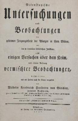 Bild Nr.3: 142-2150 Gleichen-Rußwurm,W.F.v.: (Verschiedene Gebiete - Varia, Mikrokospie)