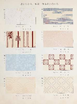 Bild Nr.1: 142-2160 Kyo karakami.: (Verschiedene Gebiete - Varia, Papier, Japan)
