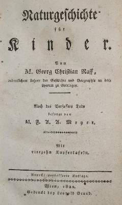 Bild Nr.1: 142-2169 Raff,G.Chr.: (Verschiedene Gebiete - Varia)