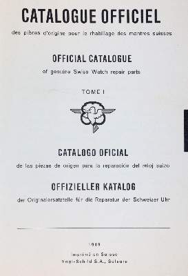 Bild Nr.1: 142-2198 Catalogue officiel: (Verschiedene Gebiete - Varia, Uhren)