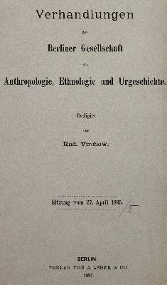 Bild Nr.1: 142-2202 Virchow,R. (Hrsg.).: (Verschiedene Gebiete - Varia)