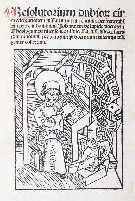 Bild Nr.1: 142-221 Johannes a Lapide (Johann Heynlin).: (Alte Drucke, Handschriften und Theologie)