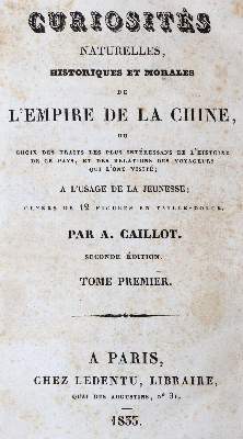 Bild Nr.1: 142-2231 Caillot,A.: (Asien, China)