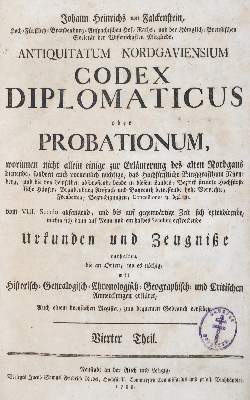 Bild Nr.1: 142-2285 Falckenstein,J.H.v.: (Deutschland, Franken)