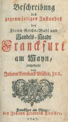 Bild Nr.1: 142-2288 Müller,J.B.: (Deutschland, Frankfurt a.M.)