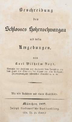 Bild Nr.1: 142-2307 Vogt,K.W.: (Deutschland, Hohenschwangau)