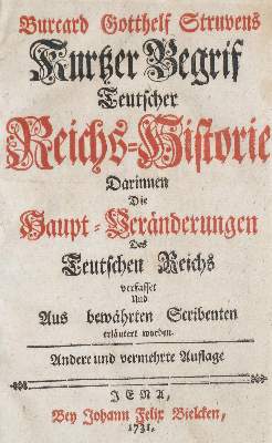 Bild Nr.1: 142-2353 Struve,B.G.: (Deutschland)