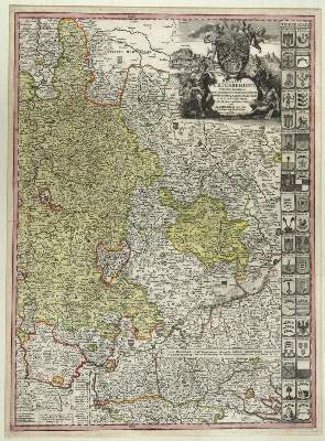 Bild Nr.1: 142-2366 Majer,J. u. J.B.Homann: (Deutschland, Baden-Württemberg, Tübingen)