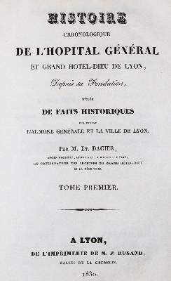 Bild Nr.1: 142-2392 Dagier,E.: (Frankreich, Lyon)
