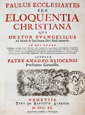 Bild Nr.1: 142-24 Bayeux,A.de.: (Alte Drucke, Handschriften und Theologie)