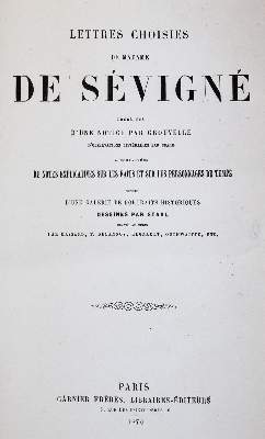 Bild Nr.1: 142-2401 Sevigne, (Marie de Rabutin-Chantal de).: (Frankreich, Portrait)