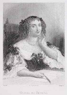 Bild Nr.2: 142-2401 Sevigne, (Marie de Rabutin-Chantal de).: (Frankreich, Portrait)