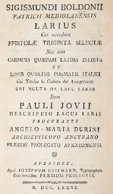 Bild Nr.1: 142-2417 Boldoni,S.: (Italien, Comer See)