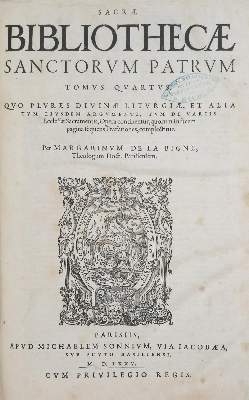 Bild Nr.1: 142-245 La Bigne,M.de.: (Alte Drucke, Handschriften und Theologie)