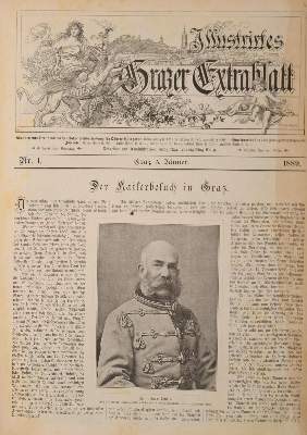 Bild Nr.1: 142-2463 Illustrirtes Grazer Extrablatt.: (Österreich, Graz)