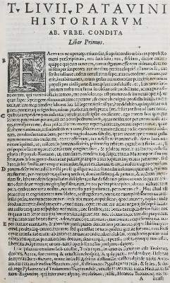 Bild Nr.2: 142-256 Livius,T.: (Alte Drucke, Handschriften und Theologie)
