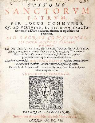 Bild Nr.1: 142-257 Lopez,J.(L.J.).: (Alte Drucke, Handschriften und Theologie)