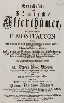 Bild Nr.2: 142-2592 Montfaucon,(B.de).: (Verschiedene Länder - Geschichte, Griechenland)