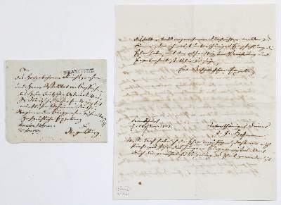 Bild Nr.2: 142-2674 Hoffmann, Johann Isaac,: (Autographen)