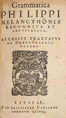 Bild Nr.1: 142-272 Melanchthon,P.: (Alte Drucke, Handschriften und Theologie)