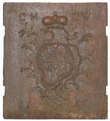 Bild Nr.1: 142-2738 Carl Eugen: (Varia, Ofenplatten)