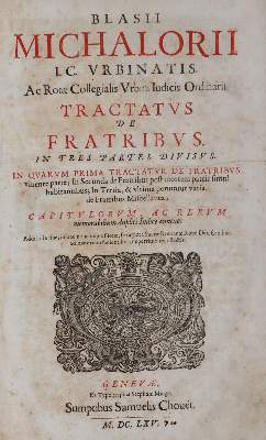 Bild Nr.1: 142-276 Michalorius,B.: (Alte Drucke, Handschriften und Theologie)