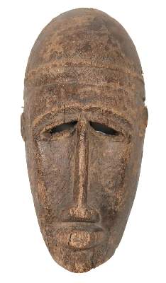Bild Nr.1: 142-2782 Längliche Maske: (Afrika, Masken)