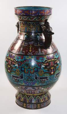 Bild Nr.21: 142-2790 Balustervase China.: (Asiatika)