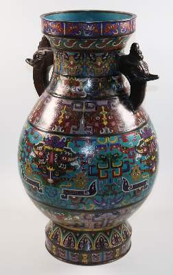 Bild Nr.24: 142-2790 Balustervase China.: (Asiatika)