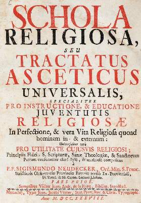 Bild Nr.1: 142-286 Neudecker,S.: (Alte Drucke, Handschriften und Theologie)