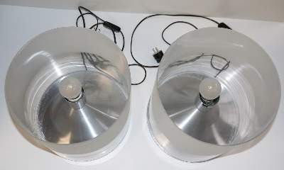 Bild Nr.2: 142-2863 Paar Designlampen: (Möbel, Lampen)