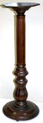Bild Nr.1: 142-2869 Holzsäule, Rundsäule: (Möbel, Säulen)