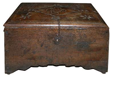 Bild Nr.1: 142-2891 Barocktruhe: (Möbel, Truhen)