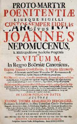 Bild Nr.1: 142-29 Berghauer,J.T.A.: (Alte Drucke, Handschriften und Theologie)