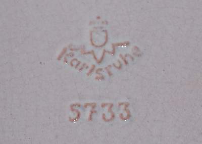 Bild Nr.3: 142-2913 Karlsruher Majolika.: (Porzellan u. Keramik)