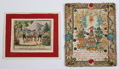 Bild Nr.4: 142-2937 Klosterarbeiten.: (Religiöse Volkskunst)