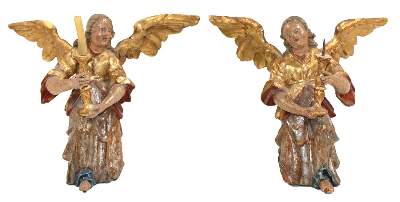 Bild Nr.1: 142-2938 Leuchterengel.: (Religiöse Volkskunst)