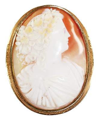 Bild Nr.1: 142-2961 Flora.: (Schmuck, Kameen)