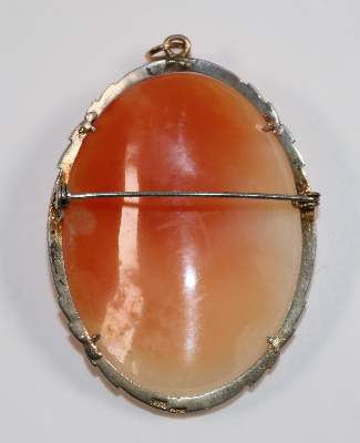 Bild Nr.2: 142-2963 Muschelkamee: (Schmuck, Kameen)