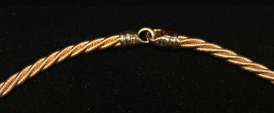 Bild Nr.2: 142-2972 Kordel-Collier, Wellendorff.: (Schmuck)