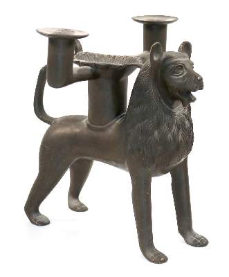 Bild Nr.1: 142-2994 Aquamanile Bronze.: (Skulpturen - Plastiken)