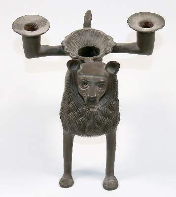 Bild Nr.3: 142-2994 Aquamanile Bronze.: (Skulpturen - Plastiken)