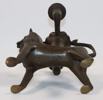 Bild Nr.5: 142-2994 Aquamanile Bronze.: (Skulpturen - Plastiken)