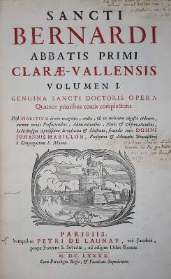 Bild Nr.1: 142-30 Bernardus Claravallensis.: (Alte Drucke, Handschriften und Theologie)