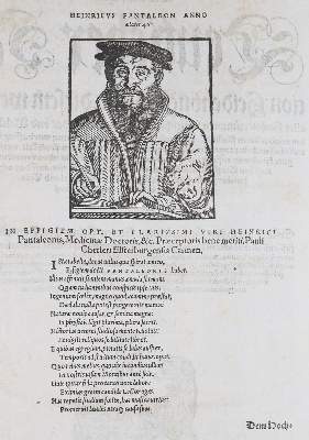 Bild Nr.2: 142-300 Pantaleon,H.: (Alte Drucke, Handschriften und Theologie)